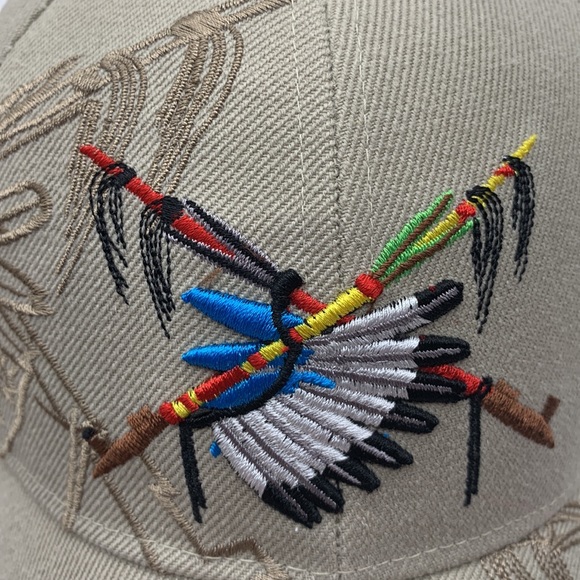 Native Pride Baseball Hat Adjustable. HT3962 - Picture 3 of 8